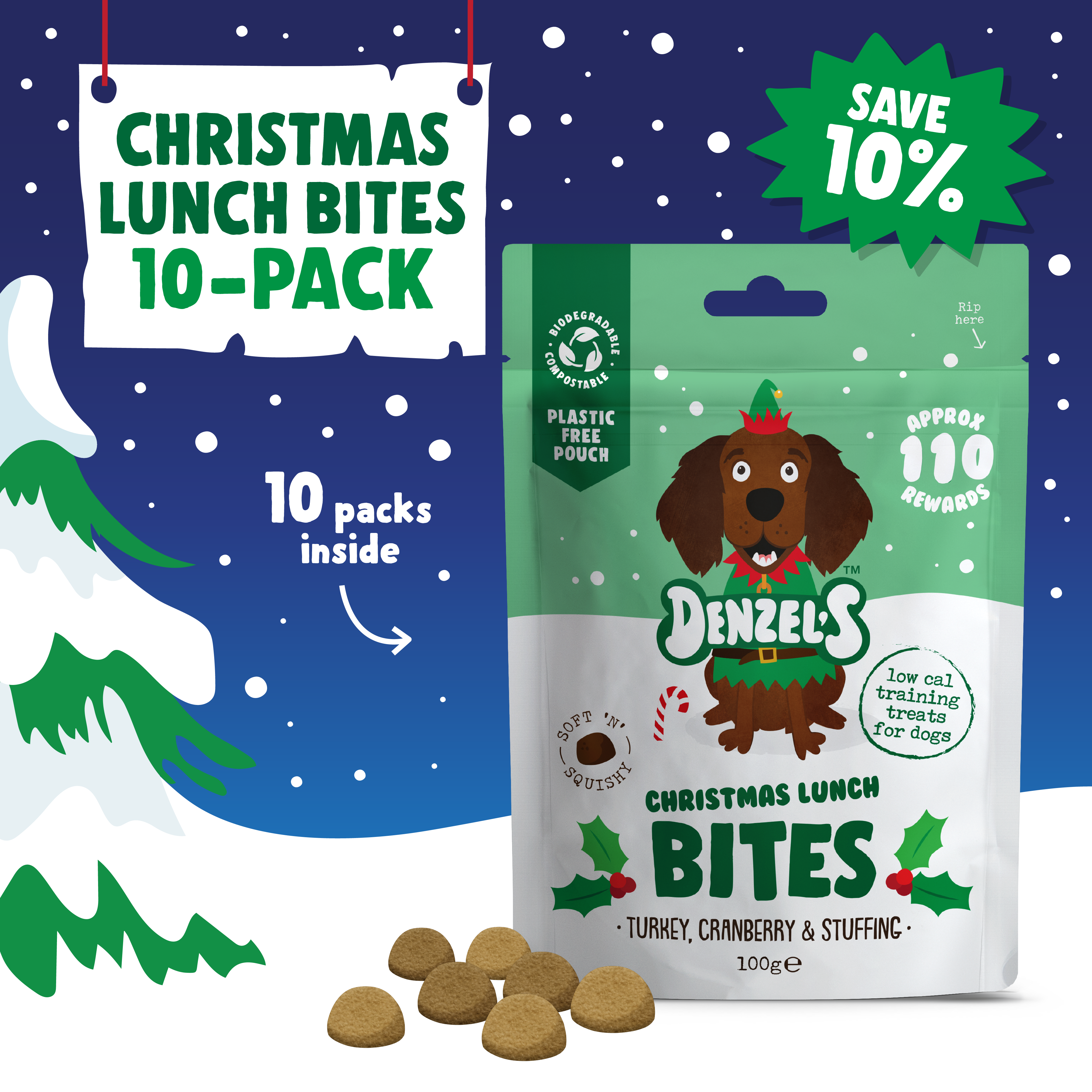 Christmas Lunch Bites 10-Pack