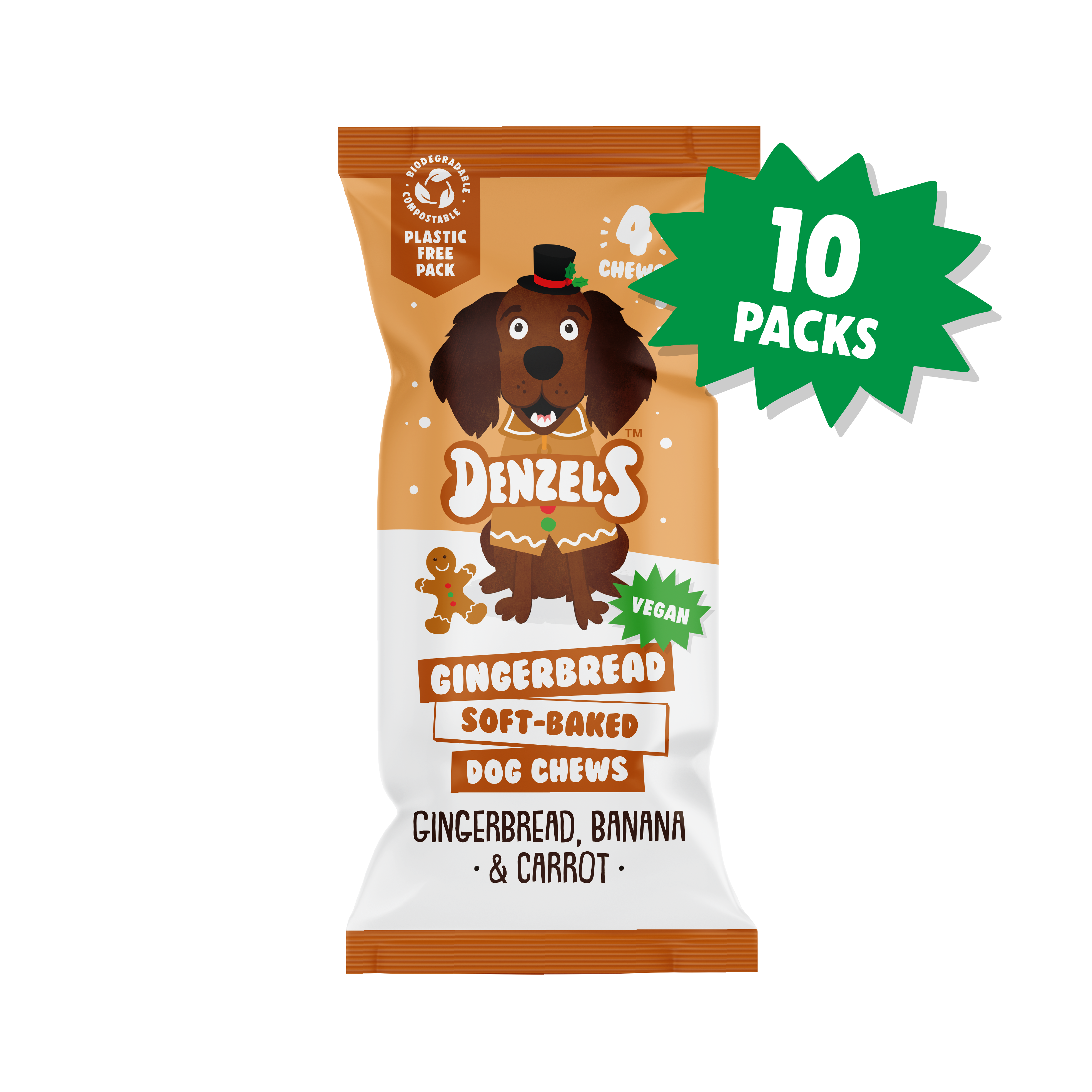 Gingerbread Soft-Baked Sticks 10-Pack