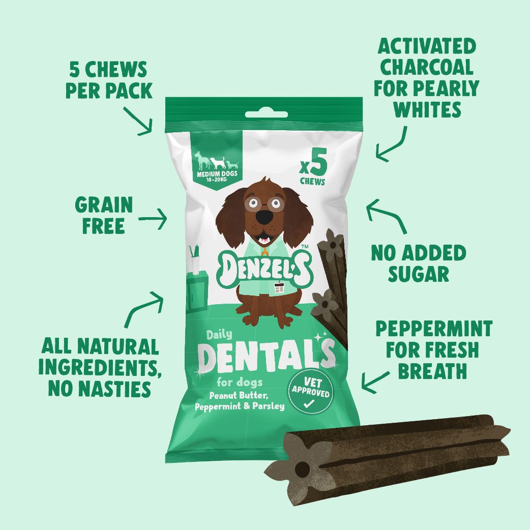 Vegan, Medium Dentals 5-pack