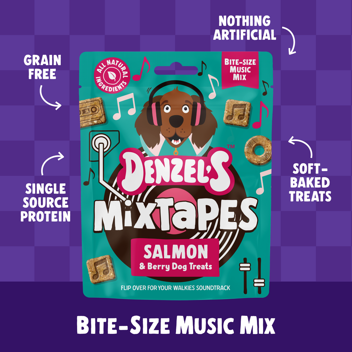 Mixtapes - Salmon & Berries Bites