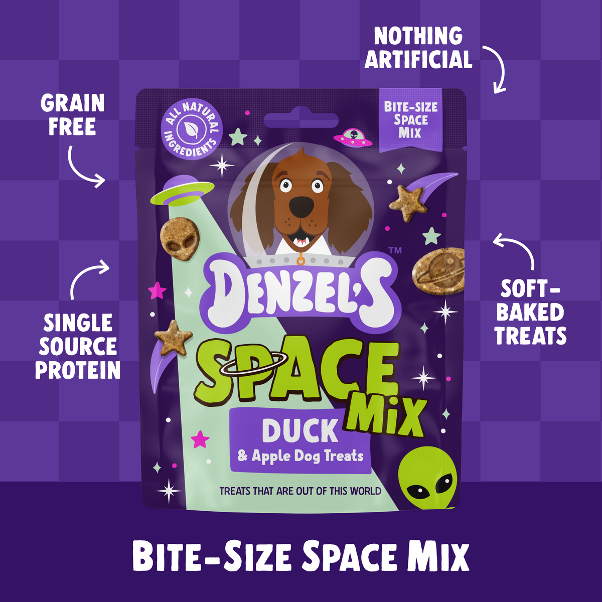 Space Mix - Duck & Apple Bites