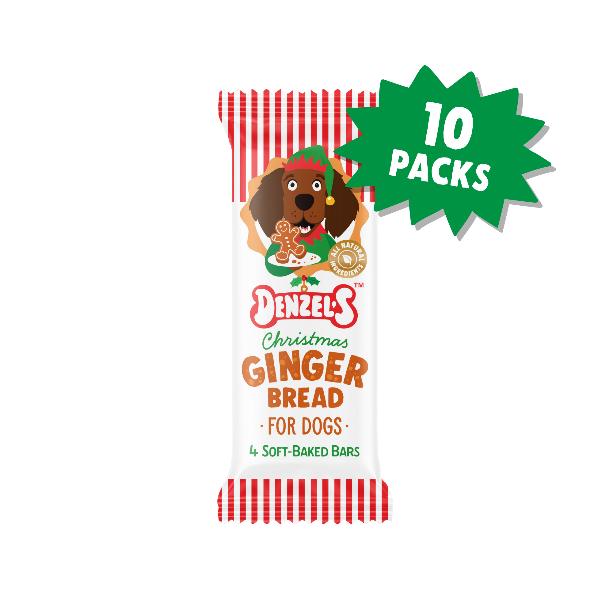 Gingerbread Soft-Baked Bars 10-Pack