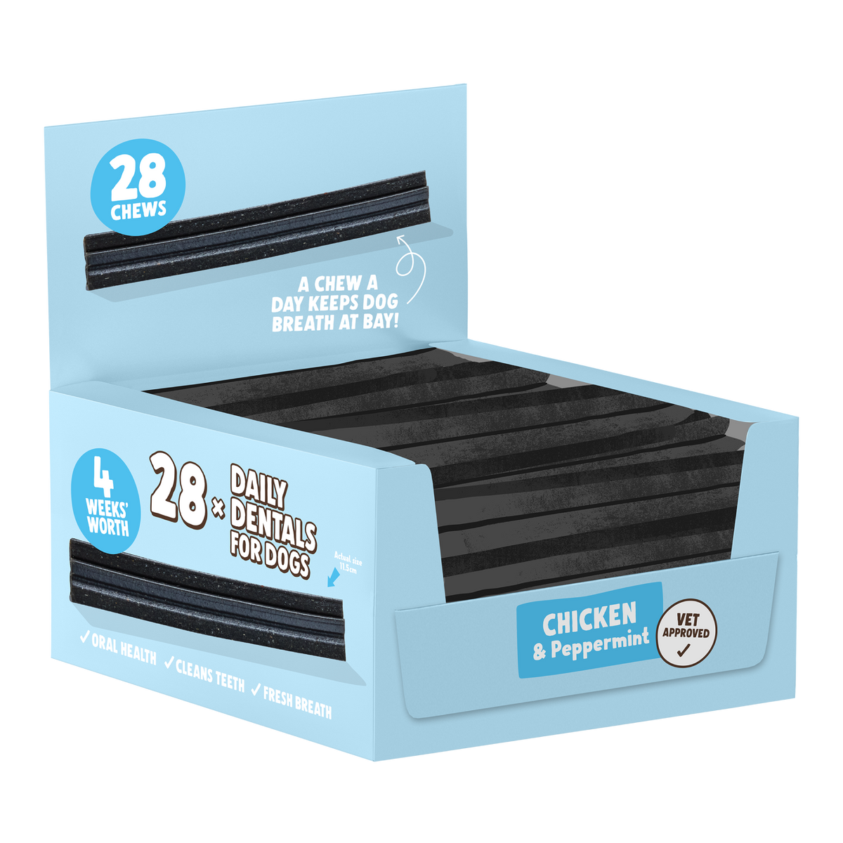 Chicken, Medium & Large Dentals 28-Pack