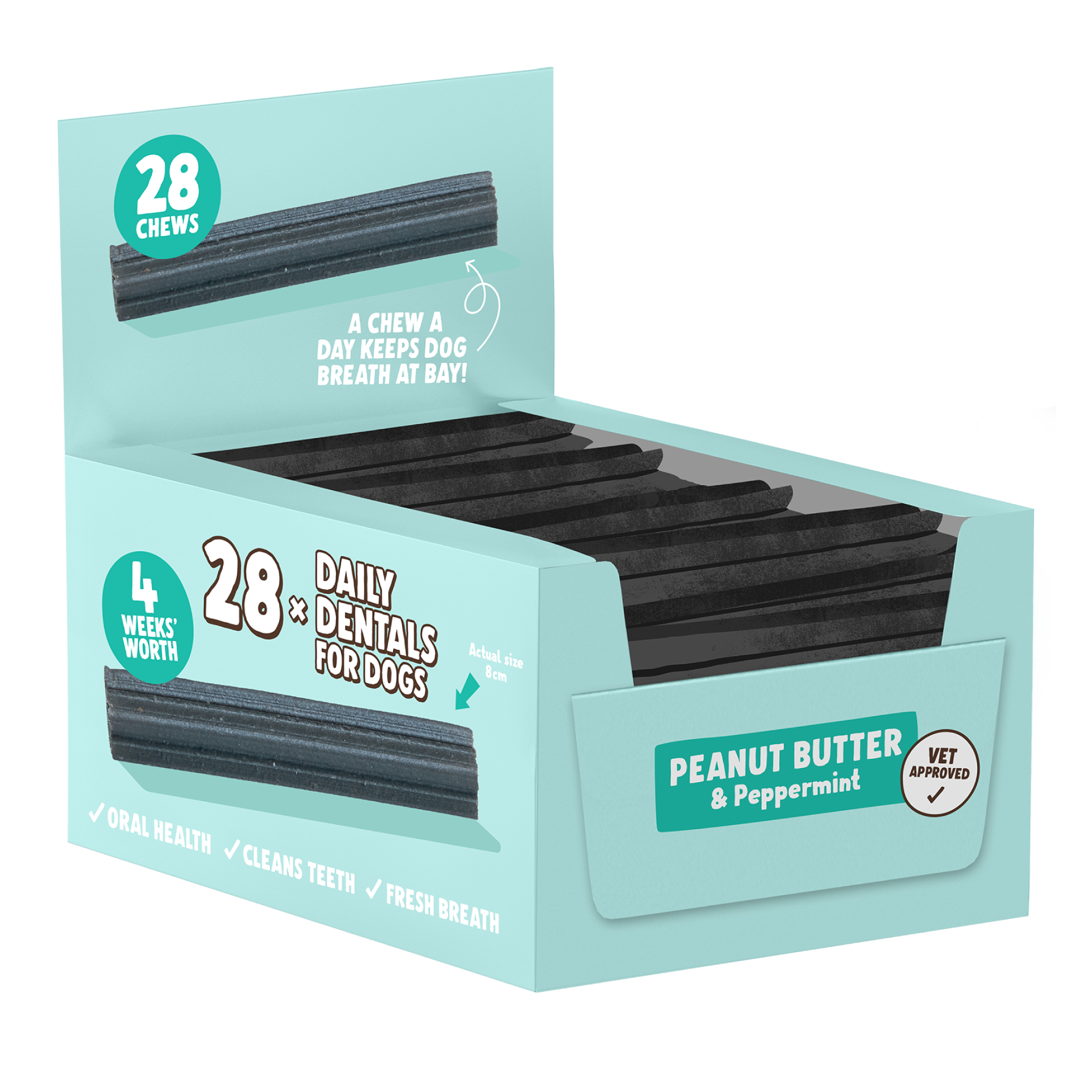 Vegan, Puppy & Small Dentals 28-Pack