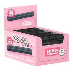 Salmon, Puppy & Small Dentals 28-Pack