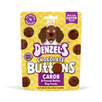 Chocolate Buttons, Carob & Peanut Butter Dog Treats