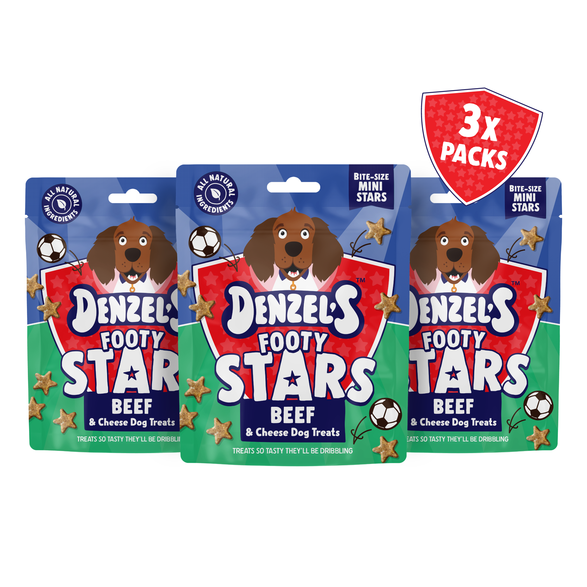 Footy Stars 3 packs bundle