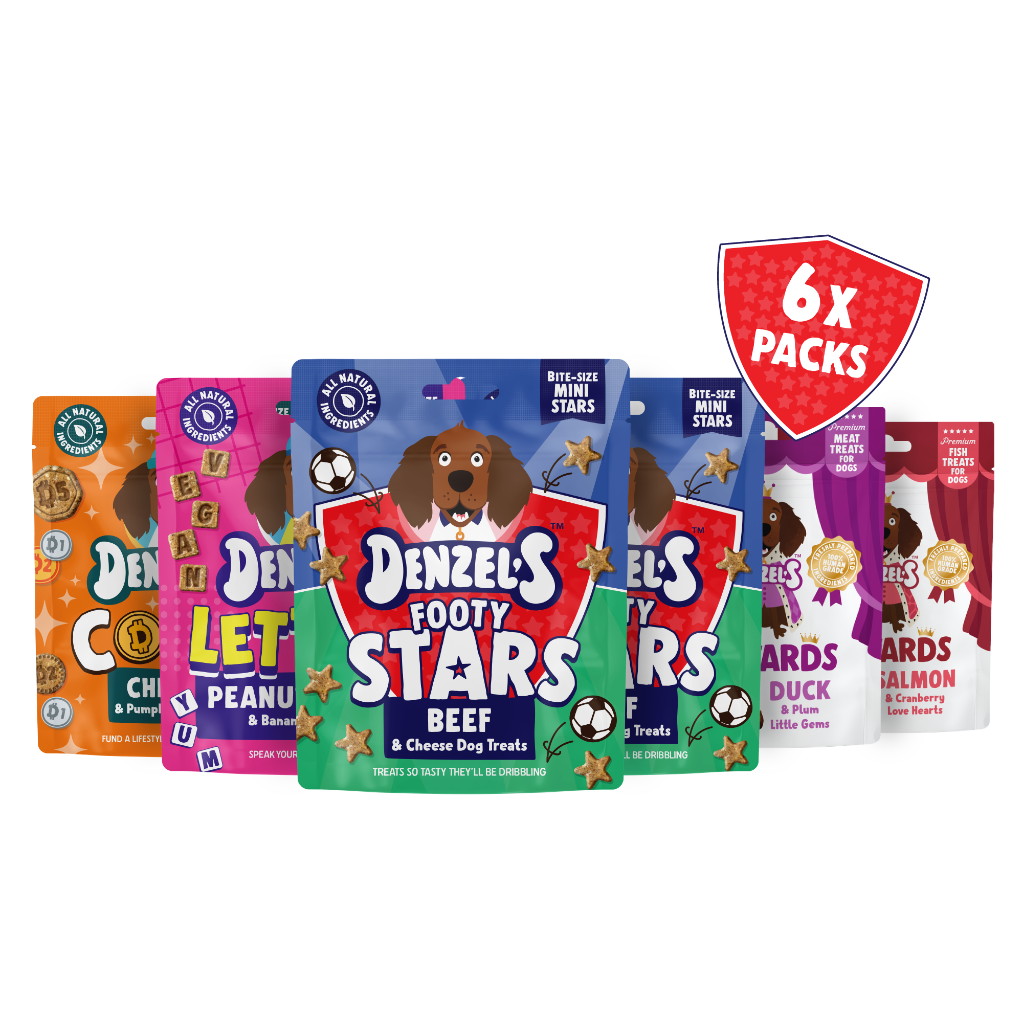 Footy Variety 6-pack