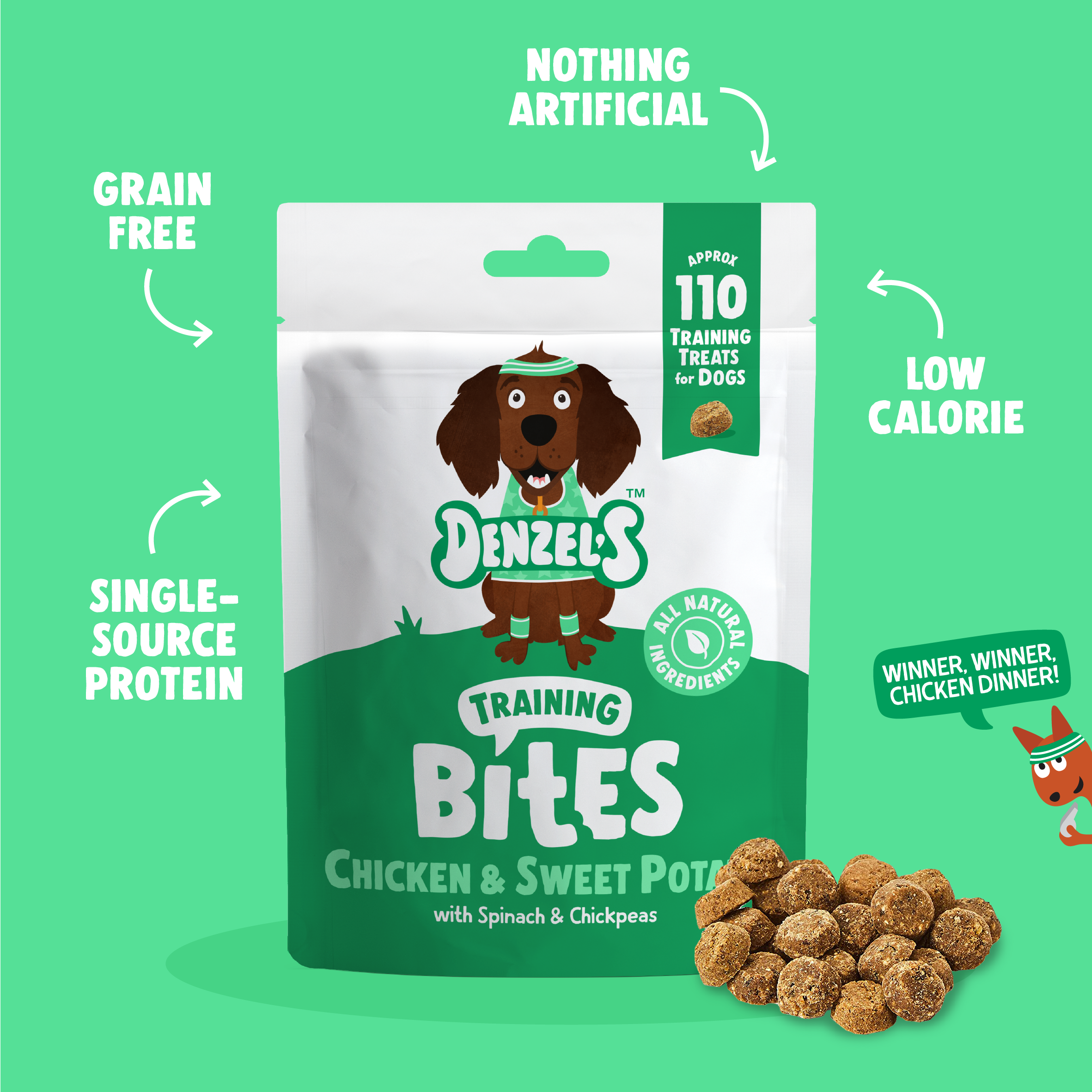 Chicken & Sweet Potato Training Bites