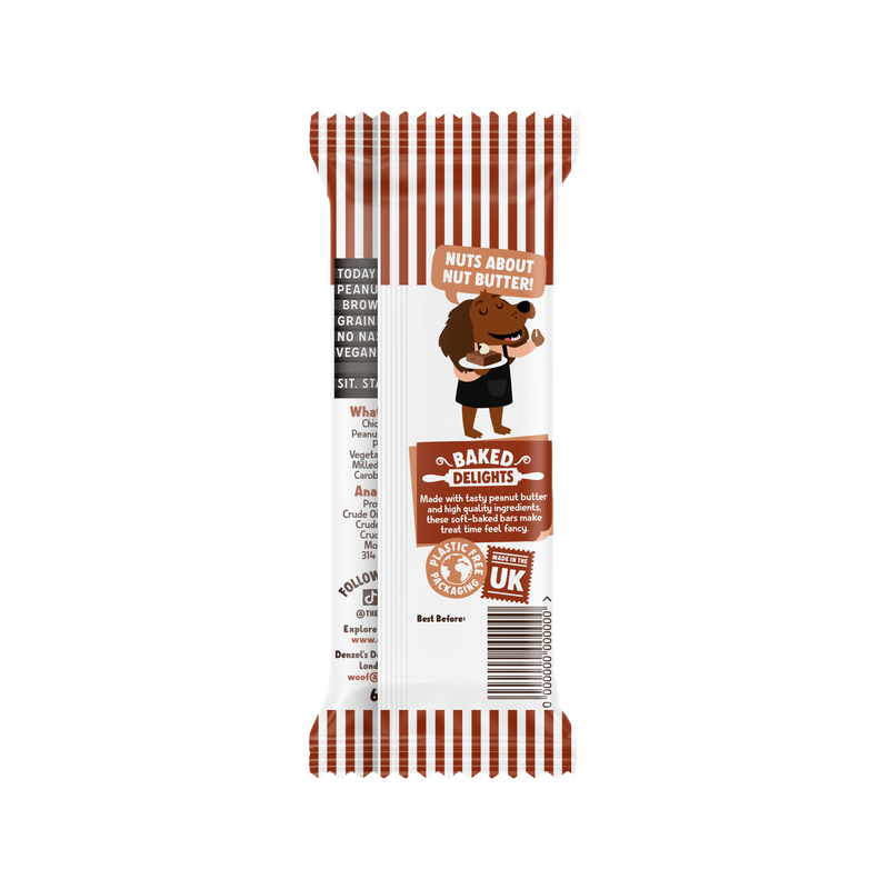Peanunt Butter Brownie Soft-Baked Bars