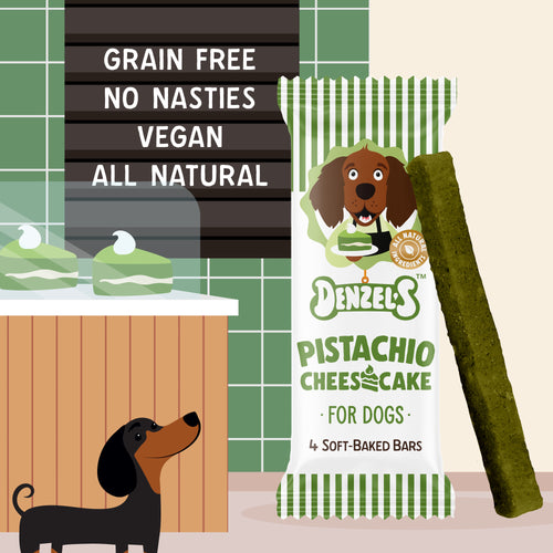 Denzel's Pistachio Cheesecake Soft-Baked Bars - Main Image