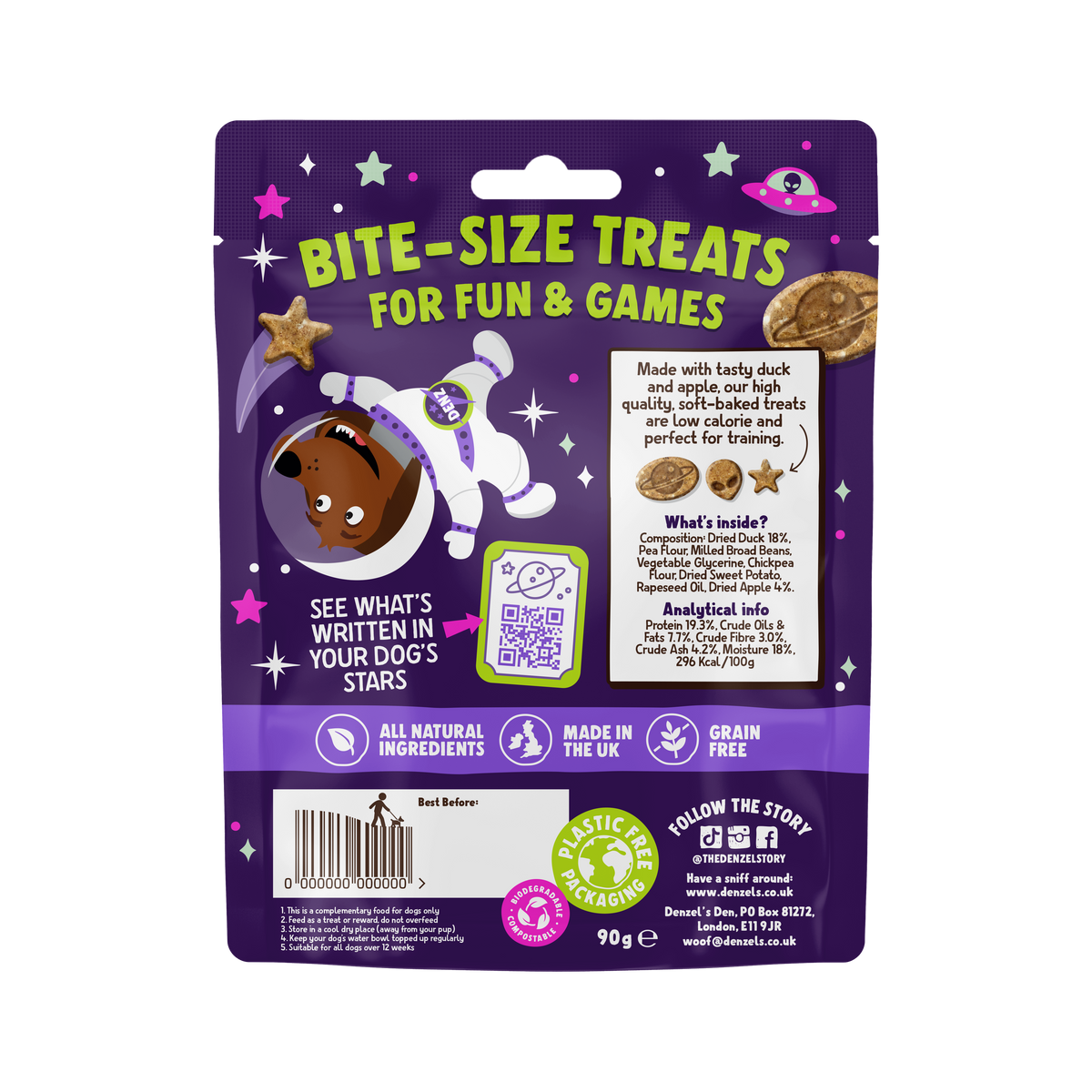 Space Mix - Duck & Apple Bites