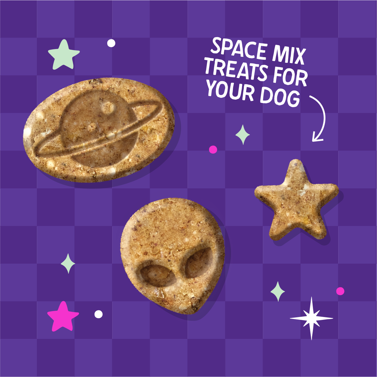 Space Mix - Duck & Apple Bites
