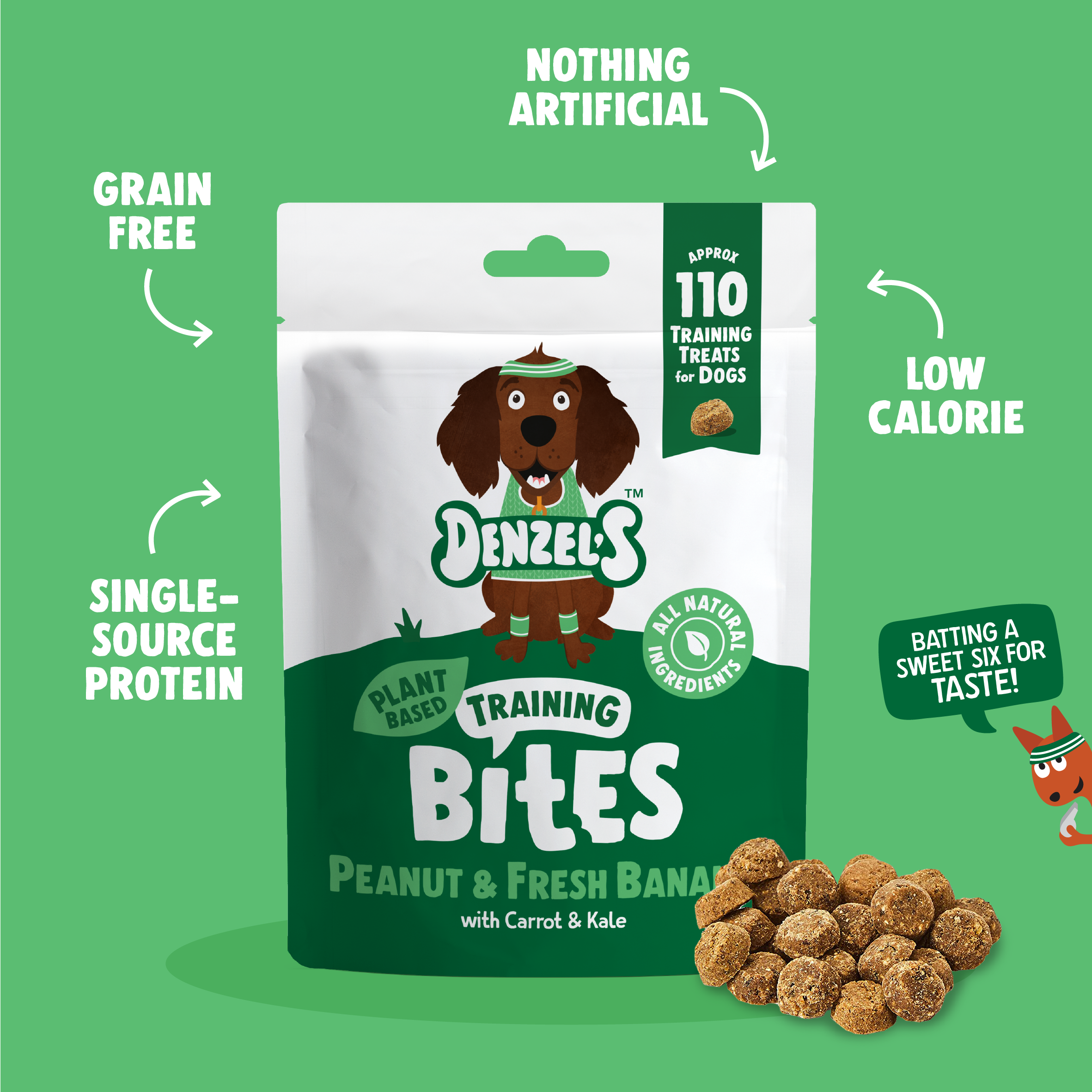 Peanut & Fresh Banana Training Bites