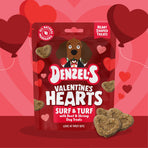 Valentine's Hearts Surf & Turf Dog treats