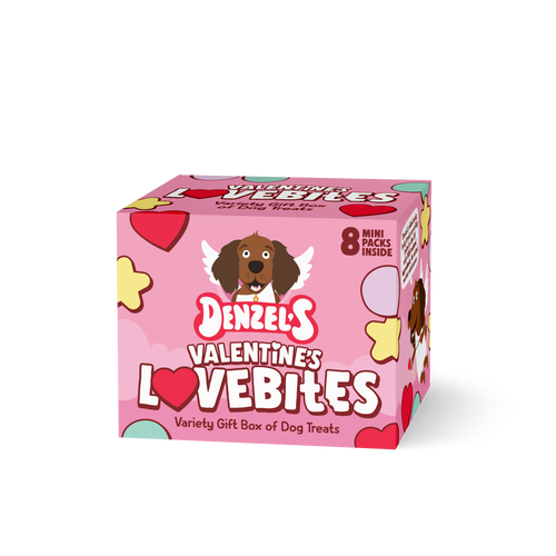 Valentine's Lovebites Variety Gift Box Dog Treats