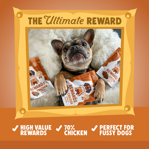 Chicken frame for clearance dogs