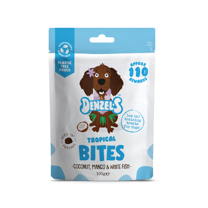 Tropical Bites - Low Cal Training Treats (100g)